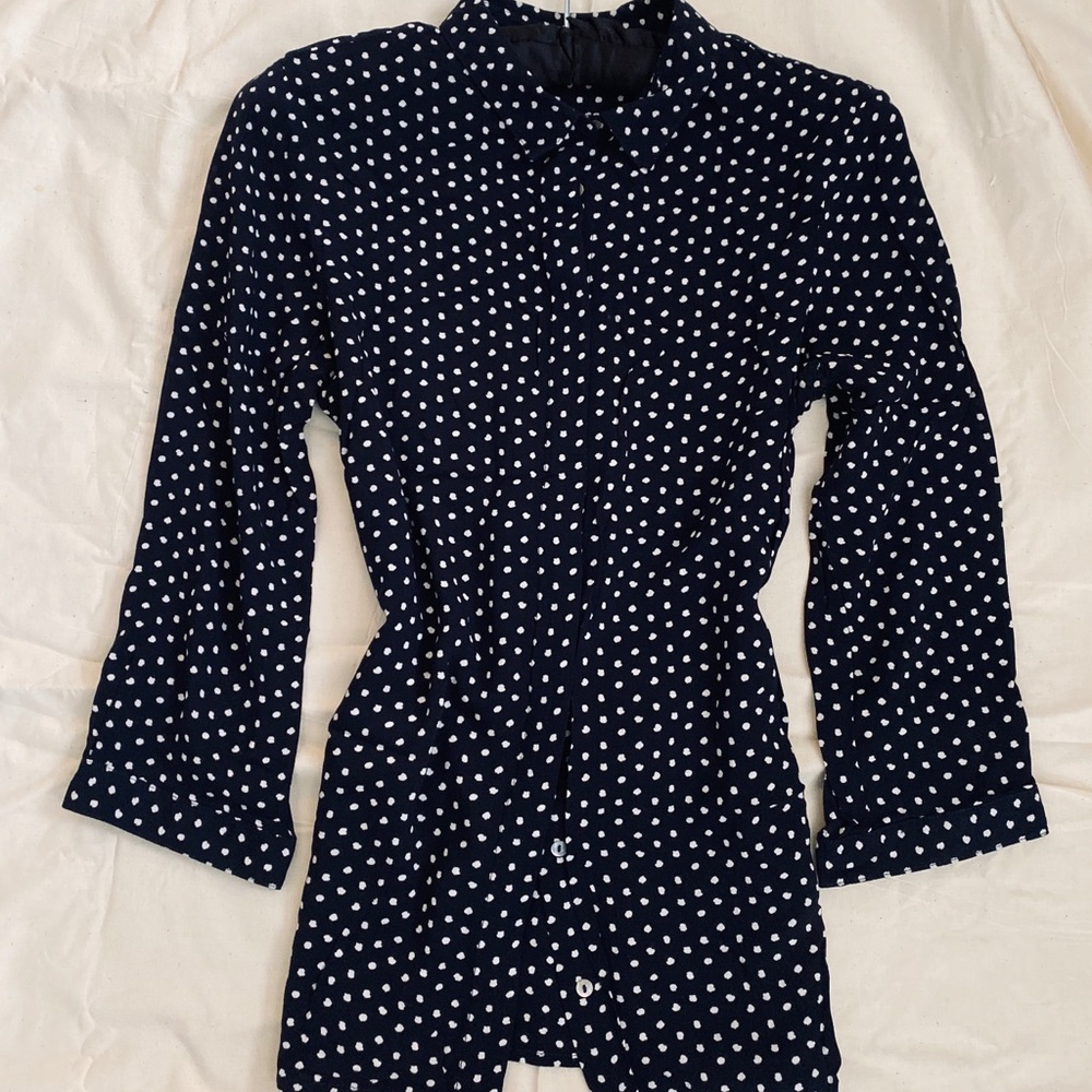 ZARA - POLKA DOT BLOUSE